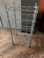 Zeer net zwaar flessenrek, Huis en Inrichting, Woonaccessoires | Wijnrekken, Ophalen of Verzenden, Zo goed als nieuw, Minder dan 50 cm