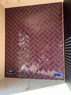 paarse wandtegel O.Ale.Cream.Beringela 7x14cm, Doe-het-zelf en Verbouw, Tegels, Ophalen, Nieuw, Minder dan 20 cm, Minder dan 5 m²