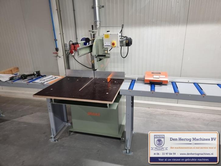 Graule ZS200 cirkelzaag afkortzaagmachine houtbewerking 400V, Doe-het-zelf en Verbouw, Gereedschap | Zaagmachines, Nieuw, Cirkelzaag