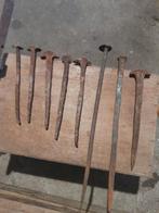 Oude spijkers en bevestigingsmateriaal, Antiek en Kunst, Ophalen of Verzenden