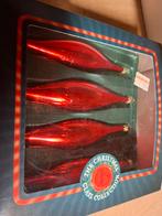 Glazen kerstballen rood, Ophalen