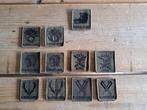 11 x borst embleem lumbl, Verzamelen, Verzenden, Landmacht, Nederland, Embleem of Badge