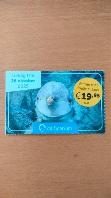 Korting voor Dolfinarium  beschikbaar voor biedingen
