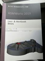 HSMWORKS 2019 Leer en Werkboek Basis NIEUW, Boeken, Techniek, Nieuw, Bouwkunde, Ophalen
