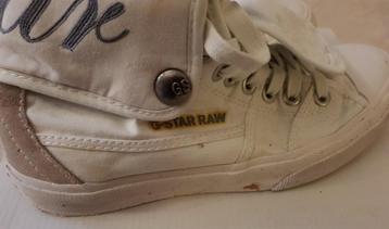 Gstar raw schoenen wit maat 38 g-star merk sneakers gympen beschikbaar voor biedingen