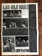 Voetbal artikel Ajax Olympique Marseille nov. 1971 Cruijff, Verzamelen, Sportartikelen en Voetbal, Ophalen of Verzenden, Gebruikt