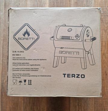 Nieuw! BBQ Boretti Therzo incl bbq pakket twv 380,-.  beschikbaar voor biedingen