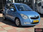 Opel Agila 1.2 Edition Automaat in keurige staat, Gebruikt, Blauw, Origineel Nederlands, Bedrijf