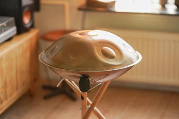 Handpan A2 Pygmy 12 / Ayasa ember steel schaal / 432 hz beschikbaar voor biedingen