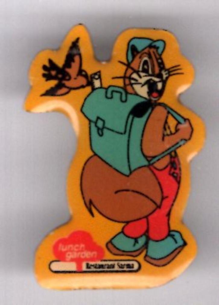 Lunch Garden restaurant Sarma eekhoorn PIN ( BLAD5_545 ), Verzamelen, Speldjes, Pins en Buttons, Nieuw, Speldje of Pin, Figuurtje
