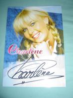 kaart van charlene met handtekening, Ophalen of Verzenden, Foto of Kaart