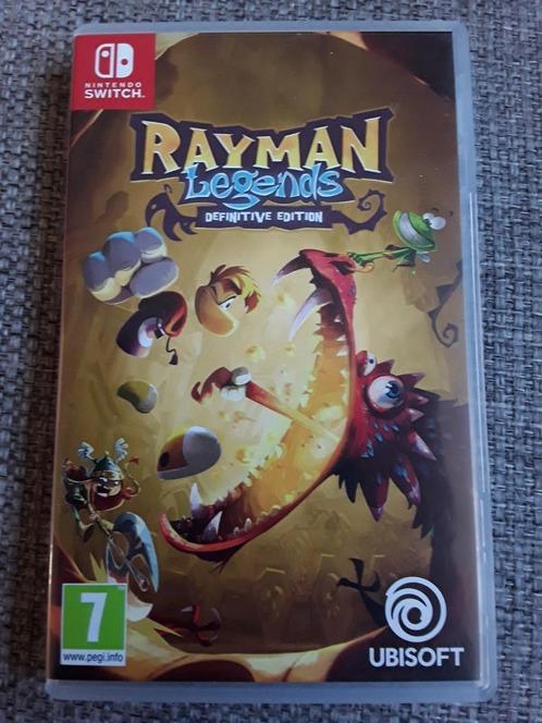 Nintendo Switch Game Rayman Legends Definitive Edition, Spelcomputers en Games, Games | Nintendo Switch, Zo goed als nieuw, Avontuur en Actie