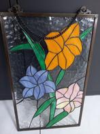 glas in lood raamhanger, Huis en Inrichting, Ophalen, Zo goed als nieuw, Overige materialen, 25 tot 50 cm