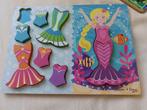 3 houten kinderpuzzels (- 1 stukje) Melissa & Doug, Ophalen of Verzenden, Zo goed als nieuw
