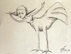 Originele Surrealistische Inkttekening Vlad Pronkin #6 , Ophalen of Verzenden