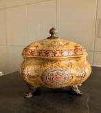 vintage porseleinen/Bronze sieraden of bonbon bewaarschaal, Ophalen of Verzenden