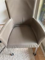 Twee leren fauteuils, Huis en Inrichting, Stoelen, Ophalen, Zo goed als nieuw, Twee