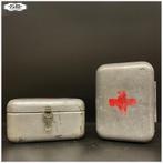 Oude aluminium ehbo koffertje, Ophalen of Verzenden