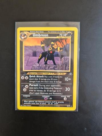 Umbreon Neo Discovery - First Edition  beschikbaar voor biedingen