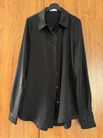 Zwarte glans blouse maat XXS, Maat 34 (XS) of kleiner, Ophalen of Verzenden, Zo goed als nieuw, Loavies