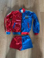 Harley Quinn Kostuum Maat 152, Kinderen en Baby's, Carnavalskleding en Verkleedspullen, Ophalen, Zo goed als nieuw, 146 t/m 152