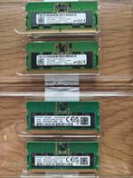 4x 8GB DDR5 SODIMM 5600, 8 GB, Ophalen of Verzenden, Zo goed als nieuw, DDR5