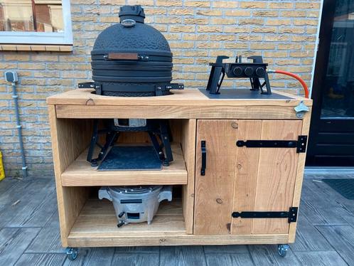 Douglas verrijdbare buitenkeuken voor Egg Kamado AANBIEDING, Tuin en Terras, Buitenkeukens, Nieuw, Houtskool, Ophalen of Verzenden