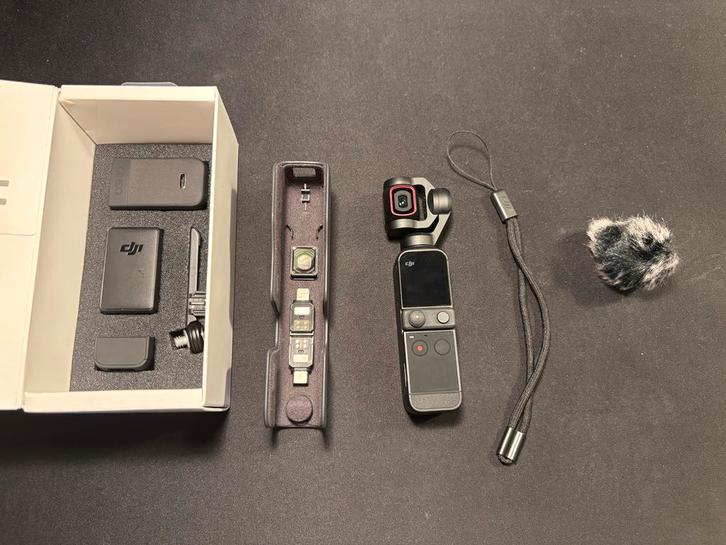 DJI Pocket 2 Creator Combo | NIEUW! | + 256GB Extreme Pro SD, Audio, Tv en Foto, Actiecamera's, Zo goed als nieuw, Overige merken