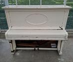Witte vintage piano, Muziek en Instrumenten, Piano's, Ophalen, Gebruikt, Wit, Piano