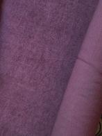 velours stof rollen aubergine  kleur, Bekleding, Gordijnen, Overige materialen, 120 cm of meer, Paars, Ophalen of Verzenden