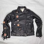 Scotch & Soda R'belle leren biker jacket franjes maat 164, Meisje, Nieuw, Ophalen of Verzenden, Scotch R'belle