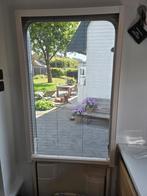 Plisse hordeur halfhoog uit een Adria Altea 402PH, Caravans en Kamperen, Caravan accessoires, Ophalen, Zo goed als nieuw