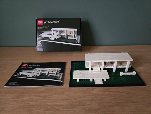 Lego Architecture 21009 Farnsworth House, Kinderen en Baby's, Speelgoed | Duplo en Lego, Zo goed als nieuw, Lego, Complete set