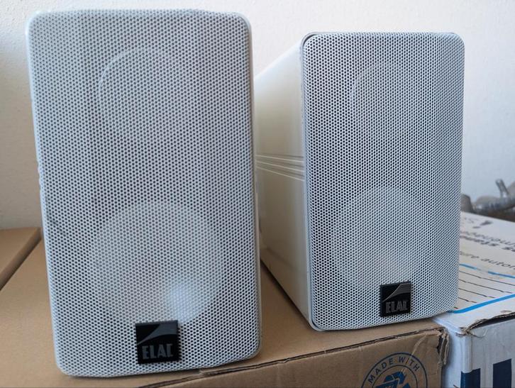 Elac CL 305 Speakers, Audio, Tv en Foto, Luidsprekers, Gebruikt, Front, Rear of Stereo speakers, Overige merken, Ophalen