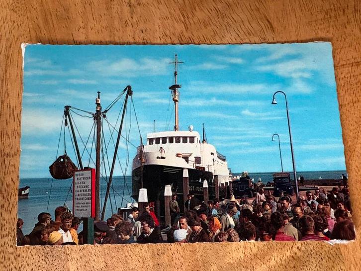 Ansichtkaart Rederij Doeksen Oost Vlieland veerboot, Verzamelen, Scheepvaart, Gebruikt, Ophalen of Verzenden
