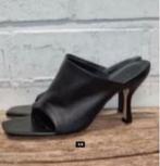 Tony Bianco - Mooie leren muiltjes maat 37,5 - Nieuw €140, Pumps, Zwart, Nieuw, Ophalen of Verzenden