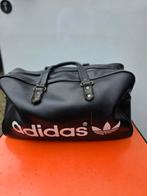 Vintage Adidas Tas Zwart - Jaren 60/70, Ophalen of Verzenden, Gebruikt