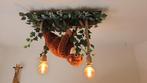 Unieke Jungle Lamp - Handgemaakt, Huis en Inrichting, Lampen | Hanglampen, Ophalen, Nieuw, Minder dan 50 cm