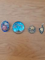 2 Broches en 2 Hangers, Ophalen of Verzenden, Zo goed als nieuw, Goud