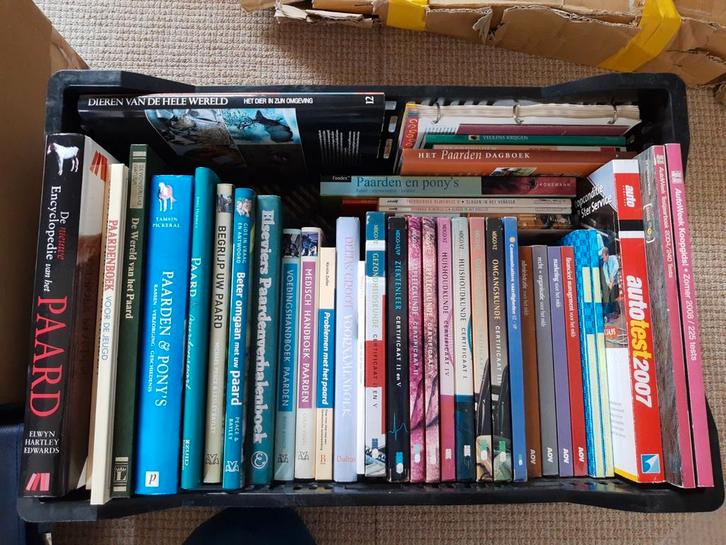 Groot krat met 50+ mooie, veelal nieuwe boeken!, Boeken, Partijen en Verzamelingen, Zo goed als nieuw, Verschillende onderwerpen