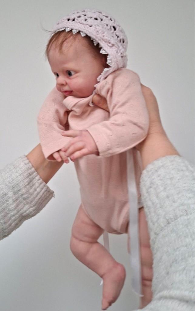 partial silicone reborn baby, Verzamelen, Poppen, Nieuw, Babypop, Levensecht of Reborn, Ophalen of Verzenden