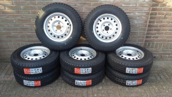 diverse aanhanger wielen., Auto diversen, Aanhangwagen-onderdelen, Gebruikt, Ophalen