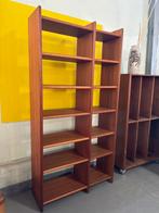 Vintage boekenkast deens teak, Huis en Inrichting, Kasten | Boekenkasten, Ophalen, Gebruikt, 50 tot 100 cm, X