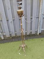 Staande koper lamp, Ophalen of Verzenden