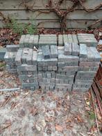 Antraciet Waaltjes 20x5cm - ca. 250 stuks, Ophalen, Gebruikt, Klinkers, Minder dan 5 m²