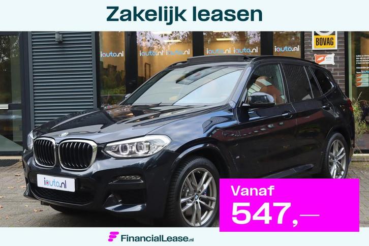 BMW X3 xDrive30e M-Sport Shadow Pano/Camera/Leder/Keyless/Sf, Auto's, BMW, Bedrijf, Lease, Financial lease, X3, ABS, Achteruitrijcamera