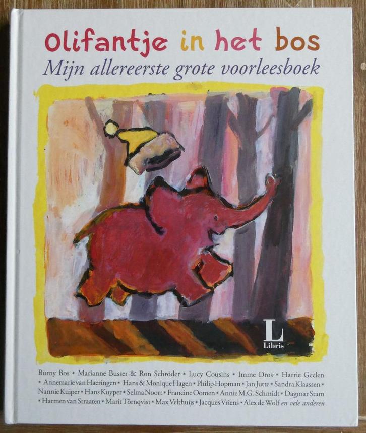 Olifantje in het bos - Mijn allereerste grote voorleesboek, Boeken, Kinderboeken | Baby's en Peuters, Zo goed als nieuw, Ophalen of Verzenden