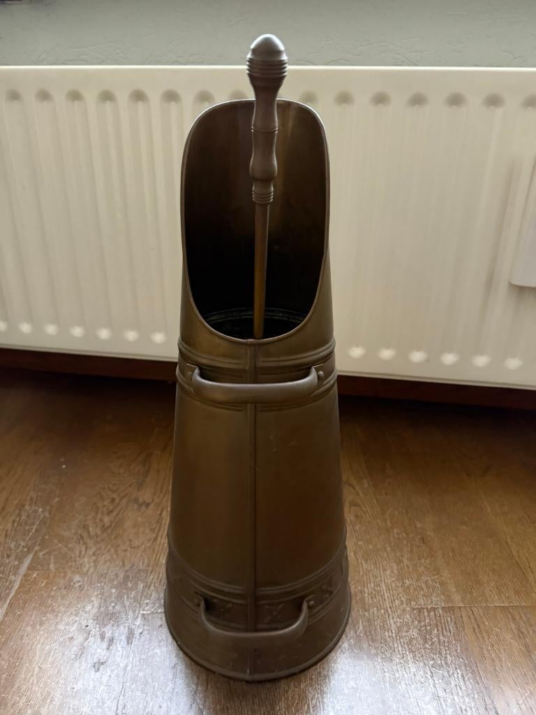 koperen kolenkit, Antiek en Kunst, Antiek | Koper en Brons, Ophalen, Koper