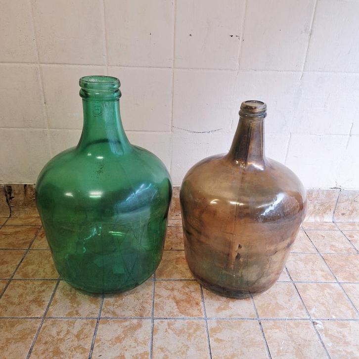 2 Spaanse Gistflessen / Viresa, Antiek en Kunst, Curiosa en Brocante, Ophalen