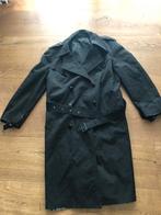 Burberry print trenchcoat jas zwart XL, Ophalen of Verzenden, Zo goed als nieuw, Maat 46/48 (XL) of groter, Zwart